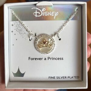 Disney Princess Crown Pendant Necklace